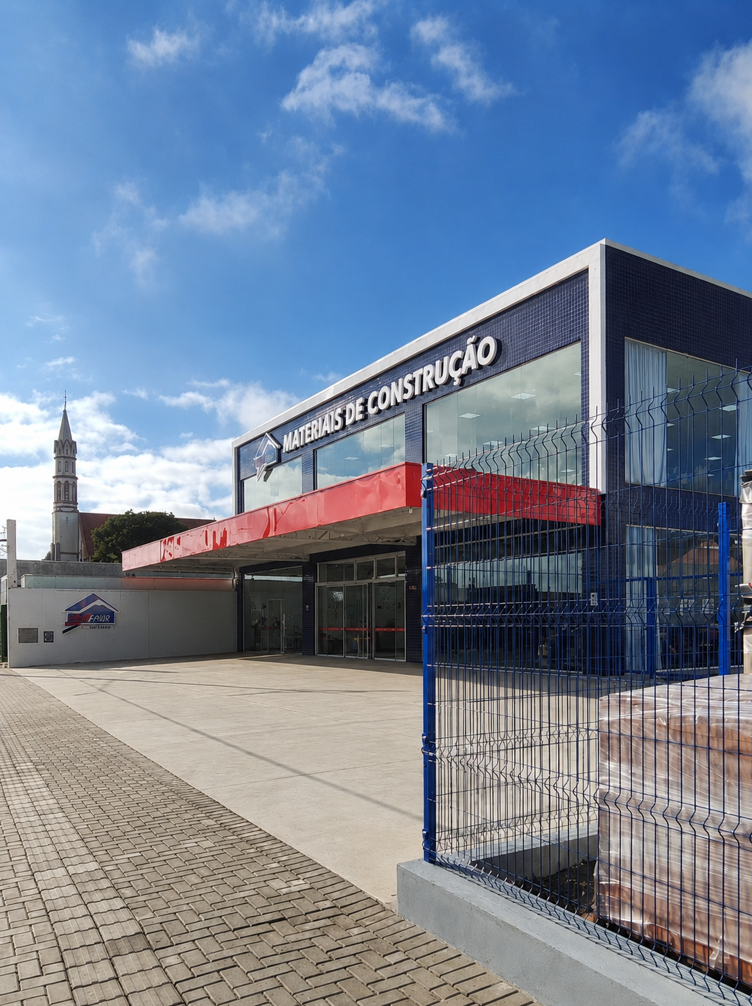 Fachada da Gerei Materiais em Prudentópolis